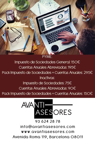 oferta impuesto sociedades barcelona